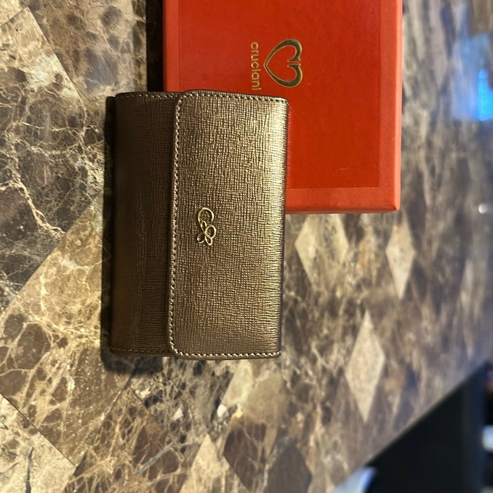 Cruciani Metallic Wallet